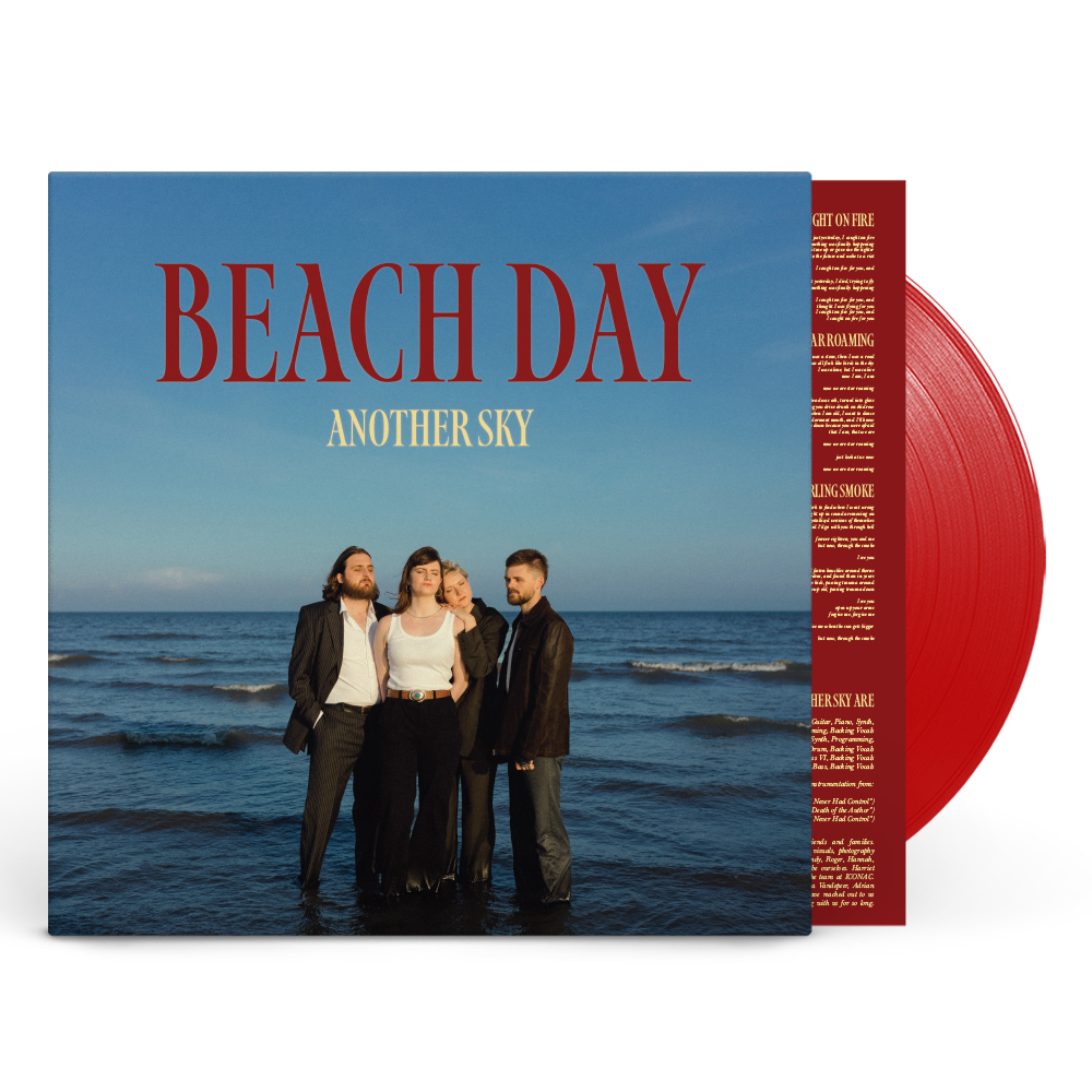 Beach Day: Signed Red LP + T-Shirt